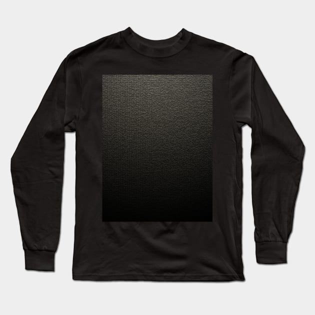 simple black grey gradient background color Long Sleeve T-Shirt by Spinkly